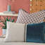 Housse et insert de coussin décoratif en polyester Moab
