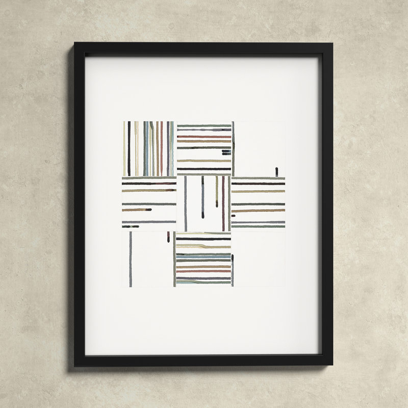 Drips IV by Beth James, Black Framed, 30" H x 24" W x 1.25" D