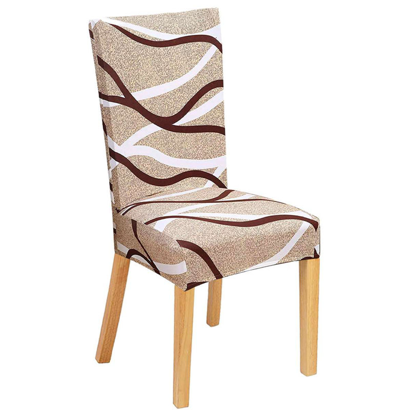 Housse pour chaise de salle à manger à coussin carré DYY