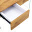 Coffee Table With Double Drawers. The Board Surface Is MDF Sticker
