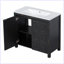 Organisateur de meuble-lavabo moderne avec lavabo