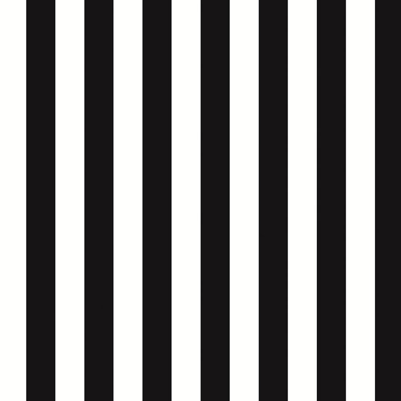 Striped Roll, Black/White