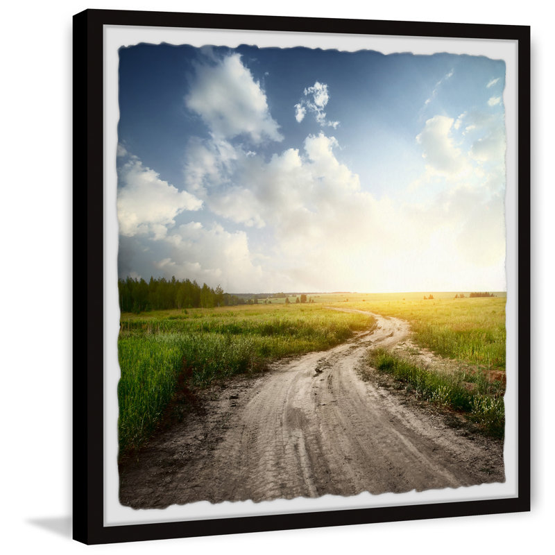 Path Less Taken by Marmont Hill - Single Picture Frame Painting, 30cm H x 30cm W x 3.81cm D