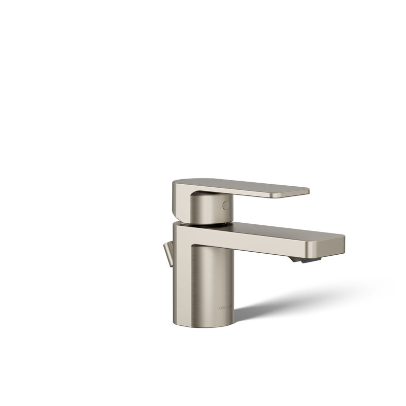 Parallel Single-Handle Bathroom Sink Faucet, 1.0 Gpm, Vibrant Brushed Nickel