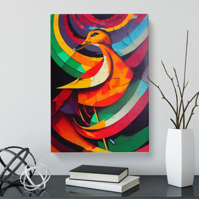Goose Street - Wrapped Canvas