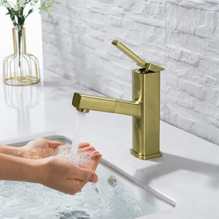 Robinet de salle de bain à un trou