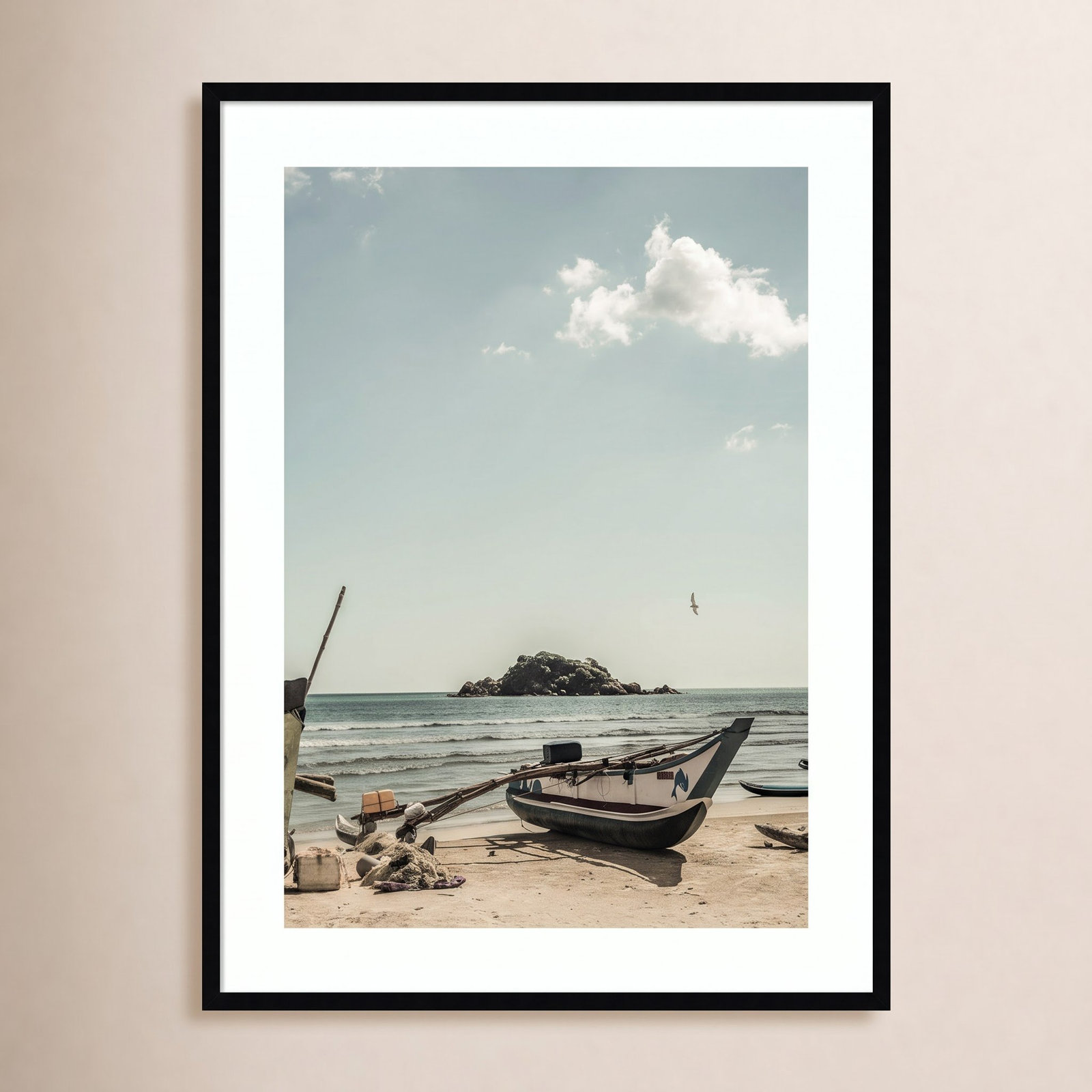 Daisey "Of the Sea" Print by Shot by Clint, Black, 41" H x 31" W