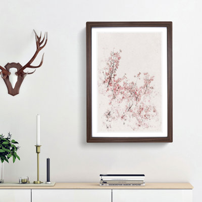 Pink Cherry Tree - Framed Print