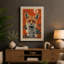Fox Among Botanicals Boho - Wrapped Canvas-1830532473-1830532477