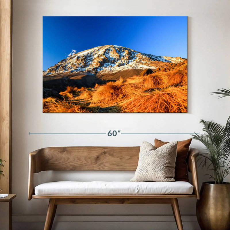 Alvord Mount Kilimanjaro, 34" H x 51" W