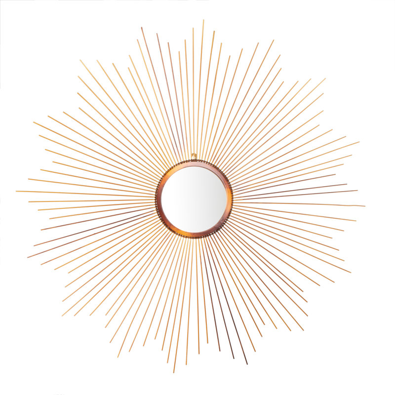Miroir d’appoint Delfina, Cuivre