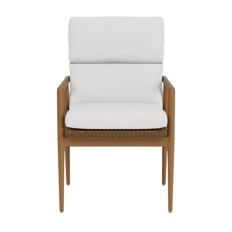 Outdoor Dining Armchair, White