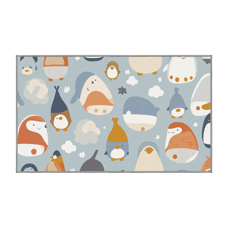 Tapis lavable pour animaux Zoomie Kids, Rectangulaire 2 pi x 3 pi