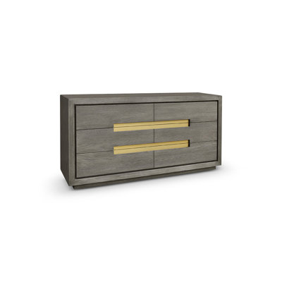 Lezama 80cm W 6 - Drawer Chest of Drawers