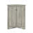 Oak Triangle Storage Cabinet With Adjustable Shelves - Functional Piece Bathroom -Proof-994137311