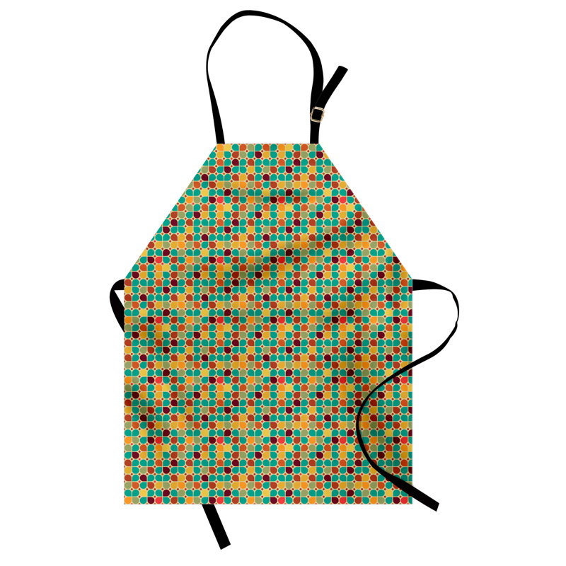 Checkered Bib Apron
