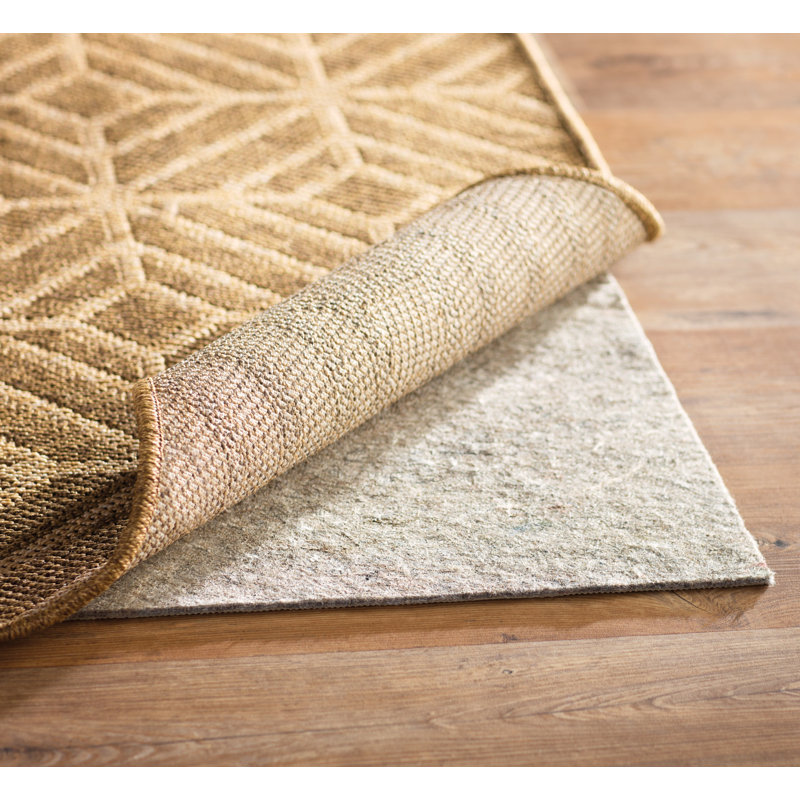 Bottorff Dual Surface Premium Profile 1/3 Non Slip Rug Pad, Rectangle 6' x 9'