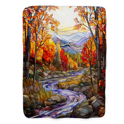 Motif de chute de verre en verre - 1 pièce Sherpa Premium