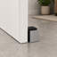 Deltana FDBB134U19 Floor Door Bumper 1-3/4", Cube, Contemporary, Stainless Steel in Paint Black-1664880633