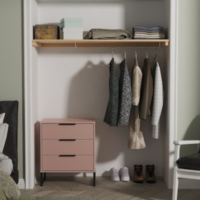 Turah 3 Drawer Chest (Ready Assembled)