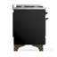 Majestic III Series 48 Inch Dual Fuel Range with 5 Sealed Burners, Griddle, Frenchtop in Matte Graphite (Liquid Propane, Burnished Trim)-934303586-934303584-934303592