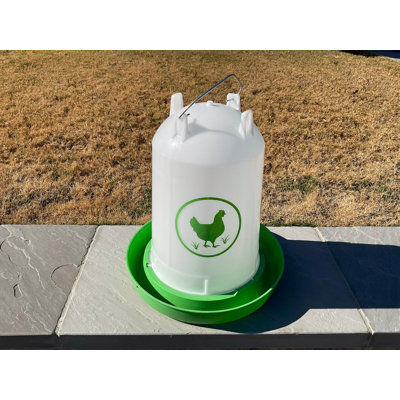 Chicken Waterer 3.7 Gallons - Green