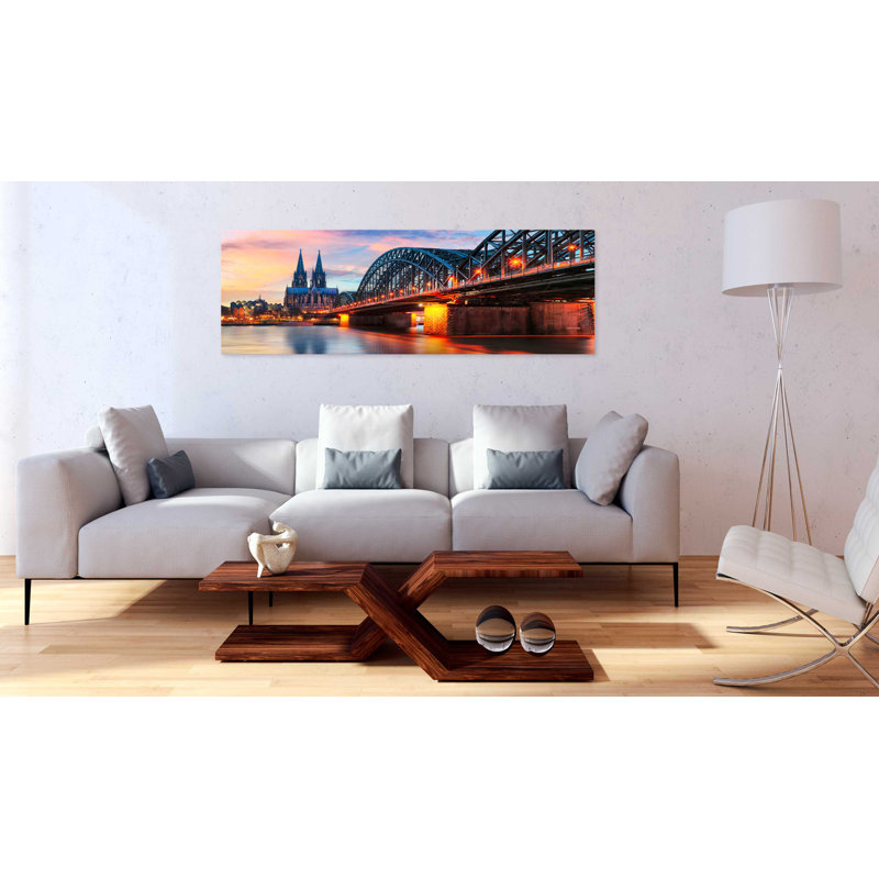 No Frame Print on Canvas, 40cm H x 120cm W