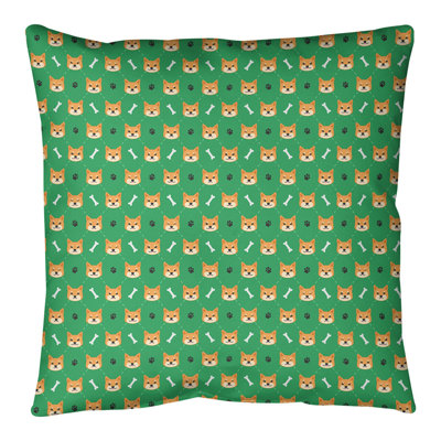 Coussin de sol Katelyn Elizabeth Shiba Inu