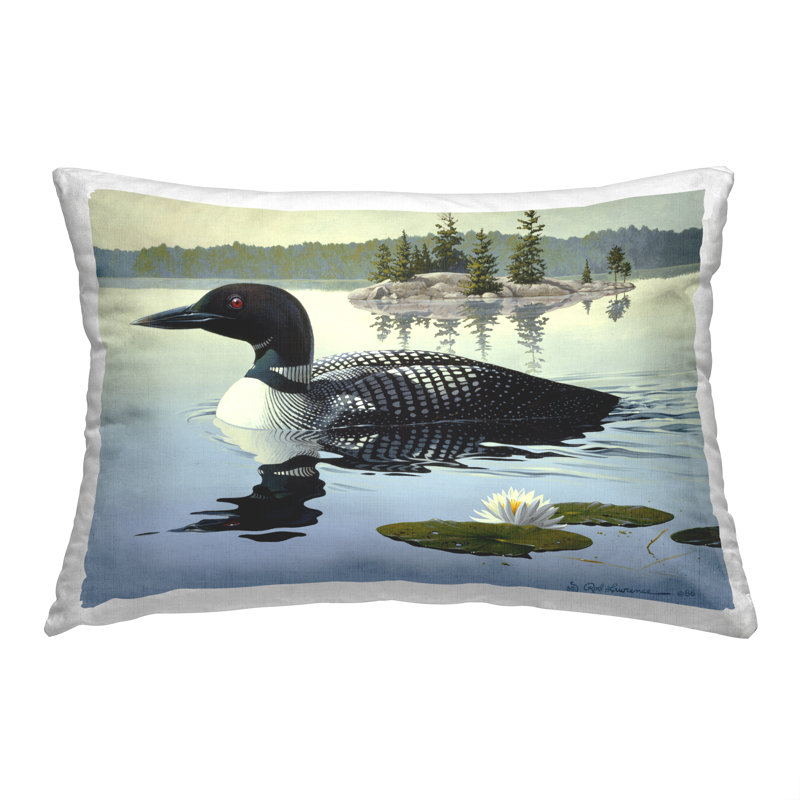 Coussin Duck & Pond Lily