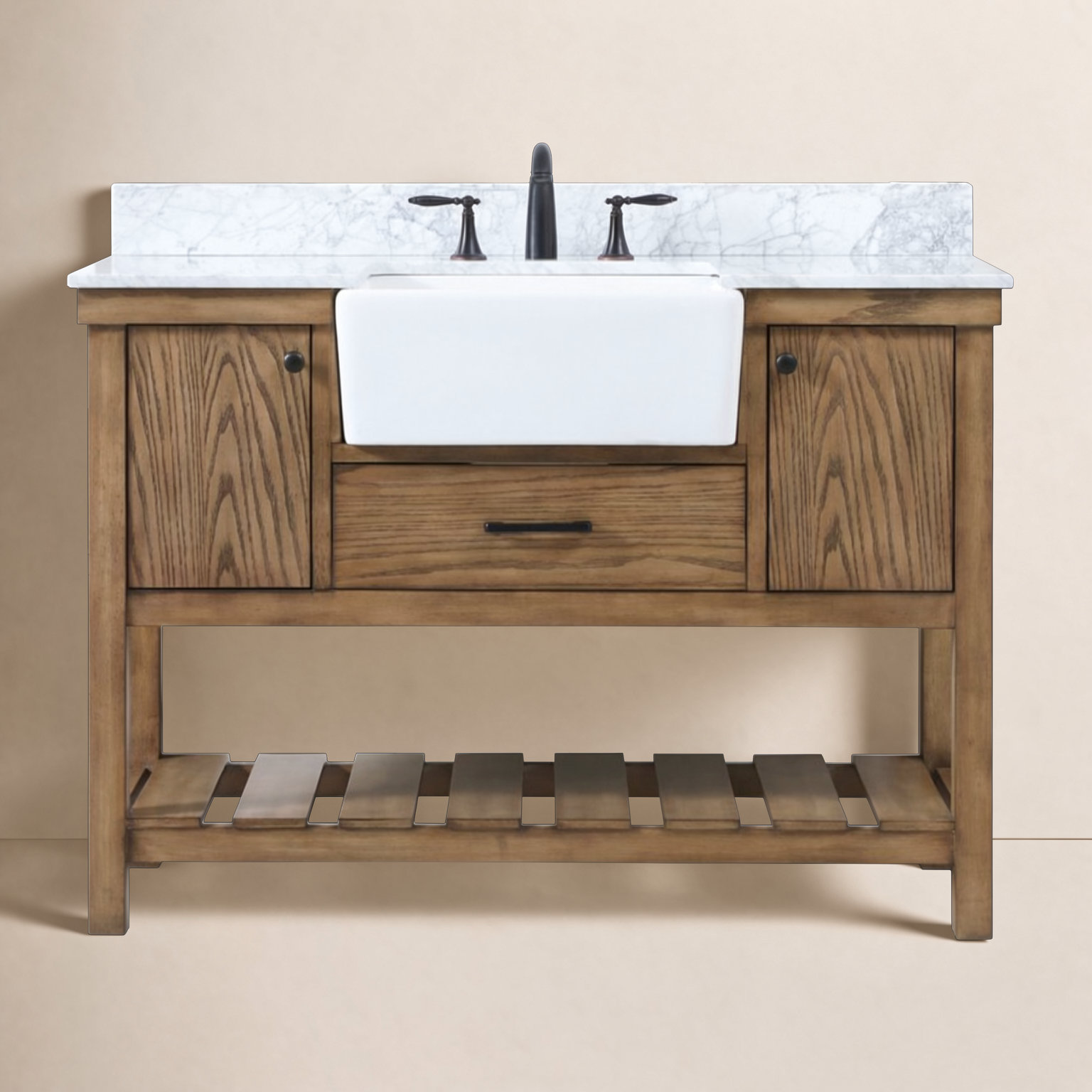 Pelaghia 48'' Single Bathroom Vanity, Driftwood