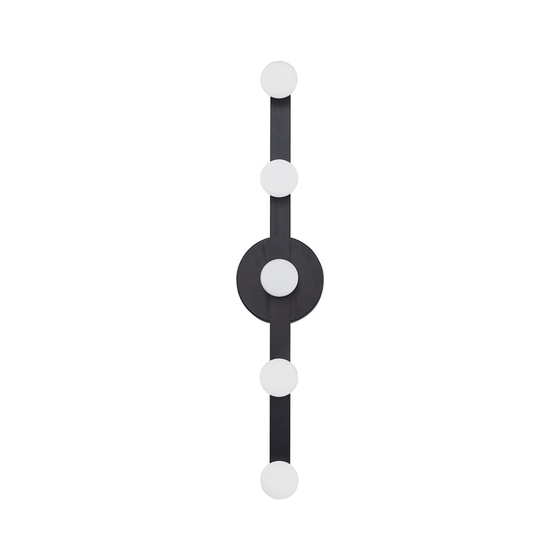 Rezz 5 - Light LED Wallchiere, Black