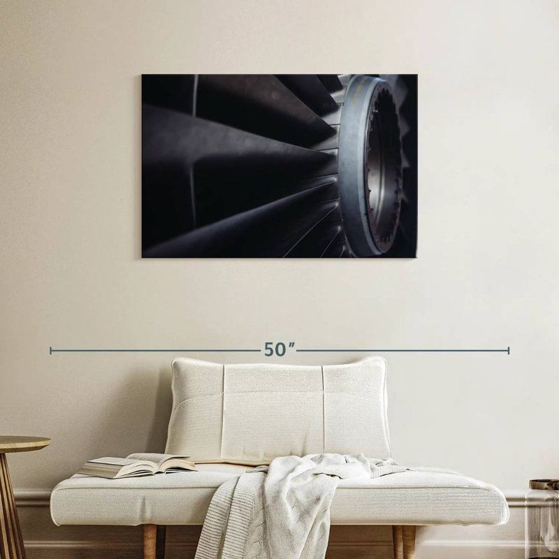 Mehar Airplane Engine, 24" H x 36" W
