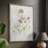 Soft Lace II Framed Print - Solid Wood 47477-1089531828
