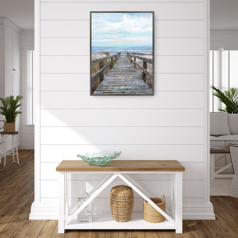 Pier Pressure by Studio Arts Canvas Art Print, 57" H x 43" W x 1.5" D