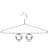 Metal Standard Hanger for Suit/Coat