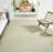 Esven Hand Woven Cotton Striped Rug-1355285321
