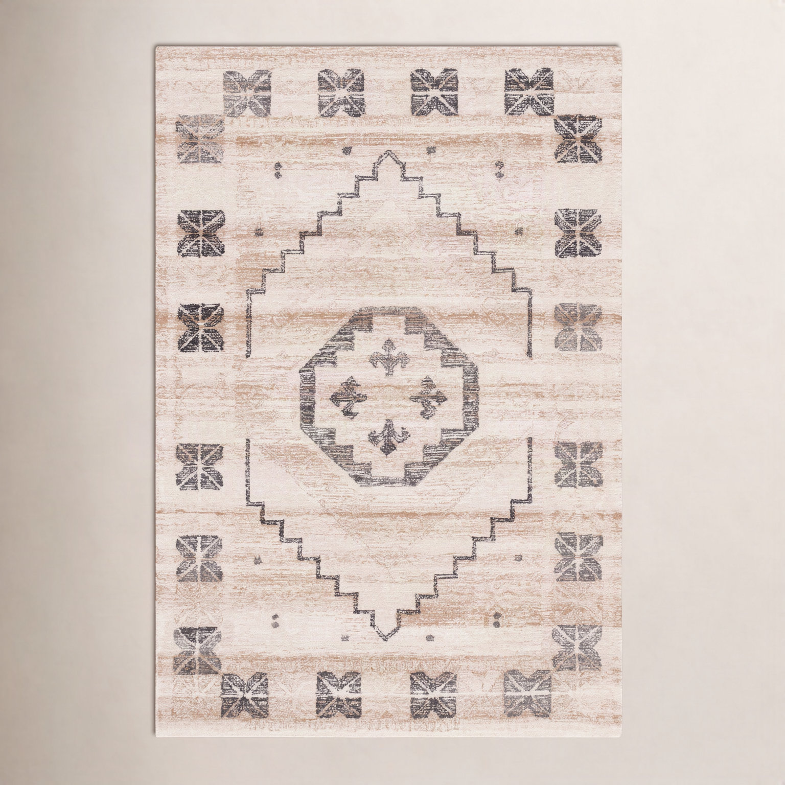 Barnwell Hand-Woven Rug, Rectangle 4' x 6'