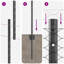 140 cm H x 5000 cm W Plastic Fencing Kits Fencing