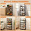 Kitchen Storage Trolley Steel Bar Cart