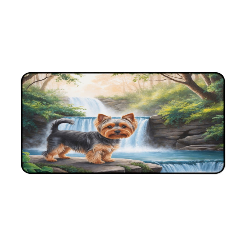 Polyester Desk Pad, 14.4x12.1