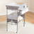 Baby Changing Table with Waterproof Changing Topper-933977774