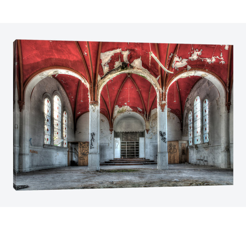 « bloemendaal », reproduction de photo sur toile, H 12 po x l 18 po x P 1,5 po, Pas de tapis, Toile tendue