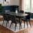Extendable Oval Solid Wood Dining Table