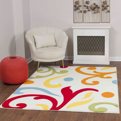 Floral Area Rug
