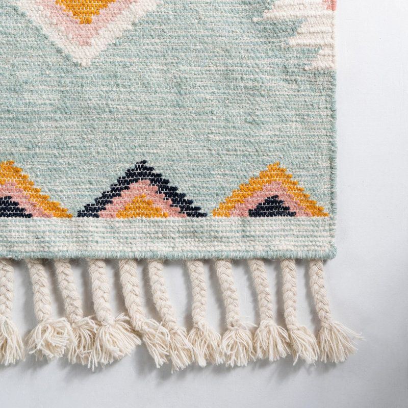 Annunciata Wool Moroccan Indoor Rug, Rectangle 7'1" x 10'