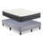 Riceville 9" Medium Pillow Top Pocket Coil Hybrid Mattress, and 13" Wood Premium Platform Bed-68974038