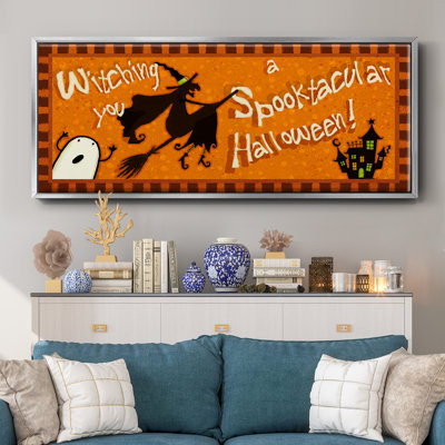 Spooktacular Collection D- Framed Canvas