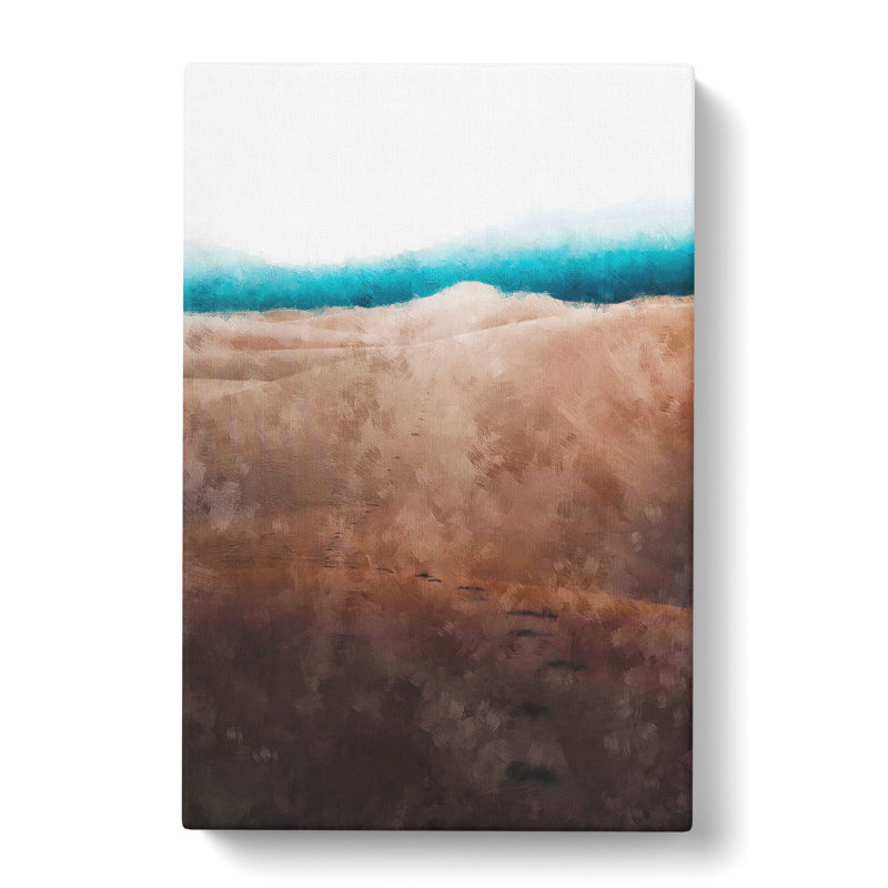 Sand Dune In New Mexico - Wrapped Canvas Painting, 60cm H x 40cm W x 3cm D