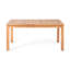 Table de salle à manger d'extérieur extensible en bois d'acacia, naturel-1331444236