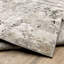 Tapis gris / ivoire à motif abstrait Gwern-1722974032